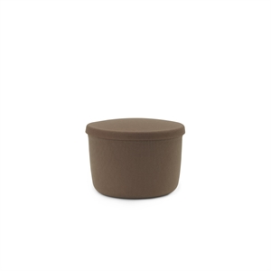 Normann Copenhagen Hide Oppbevaringspuff Liten Brun