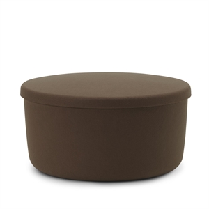 Normann Copenhagen Hide Oppbevaringspuff Stor Brun