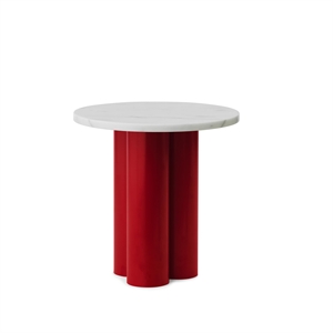 Normann Copenhagen Your Sidebord Rød/ Hvit Carrara