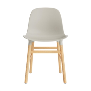 Normann Copenhagen Form Spisestuestol Lysegrå/ Eik