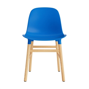 Normann Copenhagen Form Spisestuestol Blå/eik