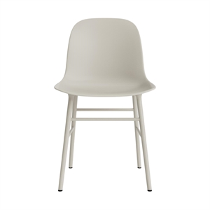 Normann Copenhagen Form Spisestuestol Lysegrå/stål