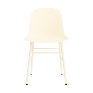 Normann Copenhagen Form Spisestuestol Kremfarget/stål