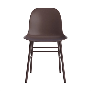 Normann Copenhagen Form Spisestuestol Brun/stål