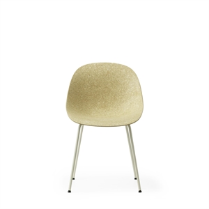 Normann Copenhagen Matt Spisestol Krem/ Stål/Hamp