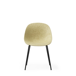 Normann Copenhagen Matt Spisestol Sort/ Stål/Hamp