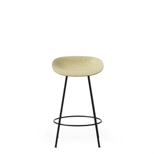 Normann Copenhagen Matt Barkrakk 65 cm Sort/ Stål/Hamp