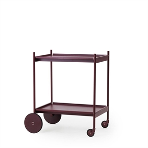 Normann Copenhagen Rullevogn Burgunder