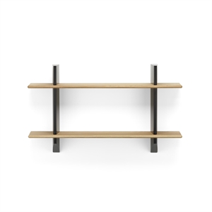 Vitra Rayonnage Veggmaleribokhylle Dyp Sort/eik
