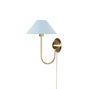 Globen Lighting Iris Vegglampe Down Blue