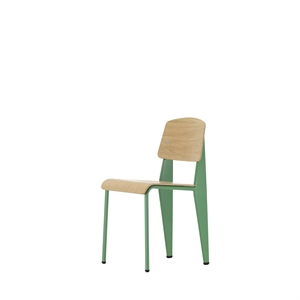 Vitra Standard Spisestuestol Prouvé Blé Vert/Eik