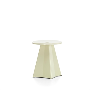 Vitra Tabouret Métallique Krakk Prouvé Blanc Colombe