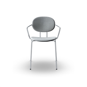 Sibast Furniture Piet Hein Spisestol Krom med Armlener Remix 123