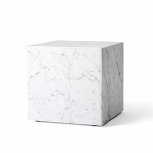 Audo Sokkel Salongbord Kubisk Carrara Marmor