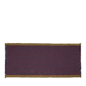 Hübsch AtYourFeet Teppe Beige/ Blå/ Brun/ Rød
