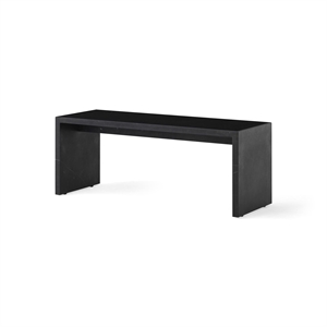 Audo Plinth Bridge Salongbord i Nero Marquina Marmor