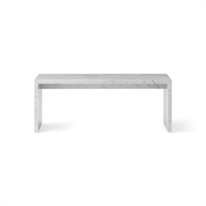 Audo Plinth Bridge Salongbord Carrara Marmor