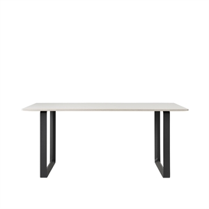 Muuto 70/70 Spisebord 170x85 Hvit Laminat/ Sort