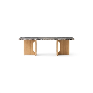 Audo Androgyne Spisebord 120x45 Naturlig Eik/grå Galakse