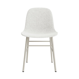 Normann Copenhagen Form spisestuestol trukket gruppe 5 Lysegrå/stål