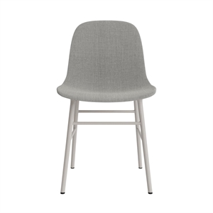 Normann Copenhagen Form spisestuestol trukket gruppe 2 varm Grå/stål