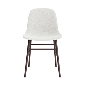 Normann Copenhagen Form Spisestuestol Trukket Gruppe 5 Lysegrå/stål
