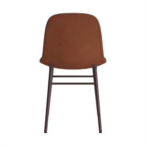Normann Copenhagen Form Spisestuestol Trukket Gruppe 7 Brun/stål