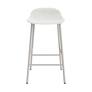 Normann Copenhagen Form Barkrakk 65 cm Polstret Gruppe 5 Varm Grå/Stål