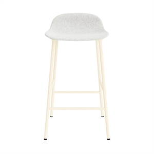 Normann Copenhagen Form Barkrakk 65 cm Polstret Gruppe 5 Krem/Stål