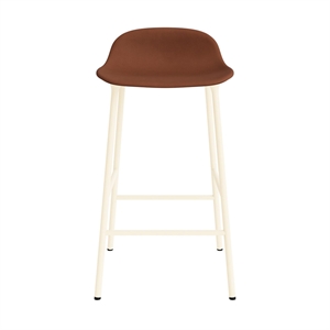 Normann Copenhagen Form Barkrakk 65 cm Polstret Gruppe 7 Krem/Stål