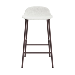 Normann Copenhagen Form Barkrakk 65 cm Polstret Gruppe 5 Lysegrå/Stål