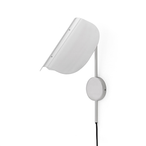 Audo Wing Vegglampe Polert Aluminium