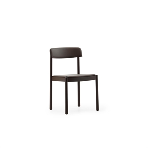 Normann Copenhagen Timb Spisestol Trukket Brun/sjokoladefarget Skinn