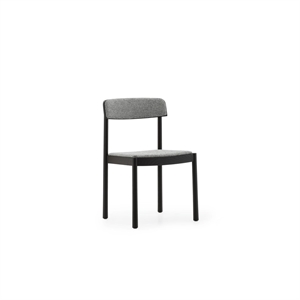 Normann Copenhagen Timb Spisestuestol Trukket Sort/Hallingdal 166