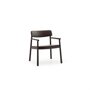 Normann Copenhagen Timb Lenestol Trukket Brun/sjokoladefarget Skinn
