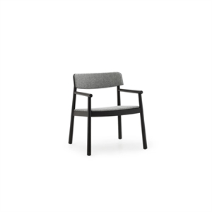 Normann Copenhagen Timb Lenestol Polstret Sort/Hallingdal 166