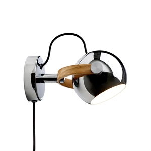 Halo Design DC Vegglampe Ø12 Krom