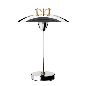 Halo Design Mini Stepp 1-2-3 Bærbar Bordlampe Krom