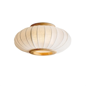 Halo Design Balloon Vegg-/ Taklampe Ø40 Lin Hvit