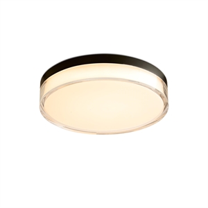 Halo Design Klar Taklampe Ø28 Akryl/ Sort