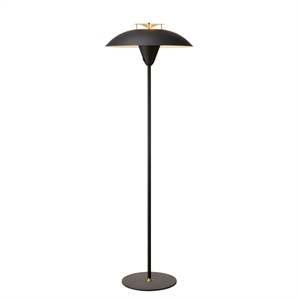 Halo Design Stepp Gulvlampe Svart Antikk