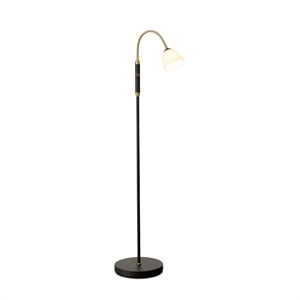 Halo Design Lucid Gulvlampe 1-arms LED Opal Antikk