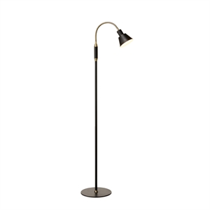 Halo Design Space Gulvlampe 1-arms LED Svart Antikk
