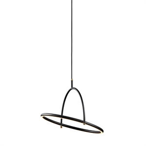 Halo Design Tilt-lysekrone Ø40 Sort