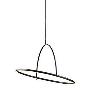 Halo Design Tilt-lysekrone Ø60 Sort