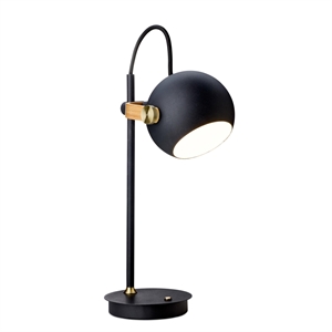 Halo Design DC Bærbar Bordlampe Sort