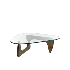 Vitra Noguchi Salongbord Valnøtt