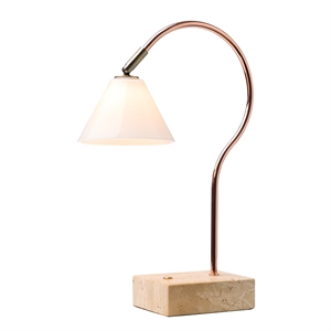 Halo Design Spørsmål Bærbar Lampe Kobber/ Antik Messing/ Opal