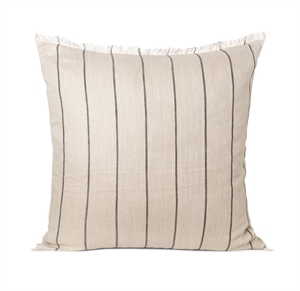 Ferm Living Calm Pute 78x78 Kamel/ Sort
