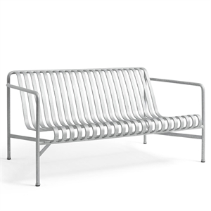 HAY Palissade Lounge Sofa Varmgalvanisert Stål